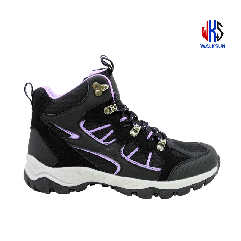 China wholesale Lady Hiking Shoes - New Womens Hi Cut Trekking Hiking Softshell Hiking Shoes Outdoor Shoes – Walksun