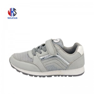 Wholesale Price Kids Classic Velcro Ankle Boots - Kids  Boys Shoes Elastic Metallic Pu Injection Shoes – Walksun