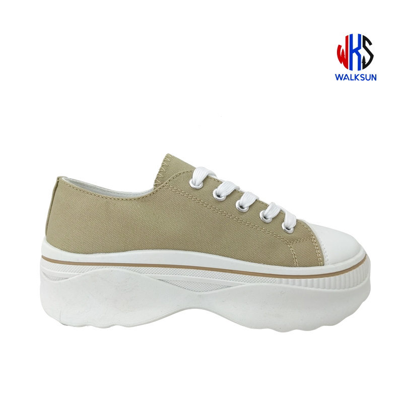 Women`s Lace-up,,casual Shoes,injection Shoes, Canvas Shoes