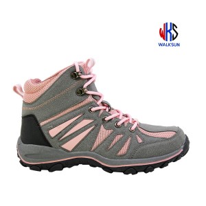 Bottom price Womnes Injection Shoes - Women’s Hiking Boots China High-Top Waterproof Trekking Outdoor shoes – Walksun
