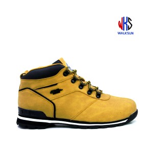 2022 New Style Mens Low Cut Boots - quality leather high top low prices boots for sale men shoes hiking branded factory customize – Walksun