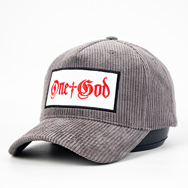 Bottom price  Mixed Color Knit Hat  - Fashion Custom Logo Corduroy Hat 3D Embroidery Baseball Cap –  Wangjie
