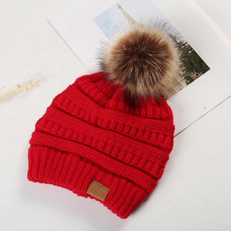 China OEM  Knit Hat With Peak  -  Knitted Cap ,Winter Hat, Beanie  –  Wangjie
