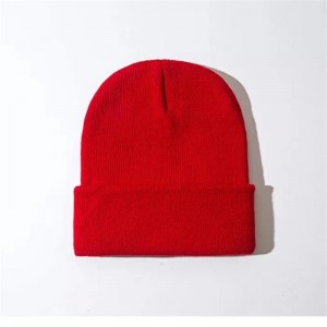 100% arcylic knitted hat