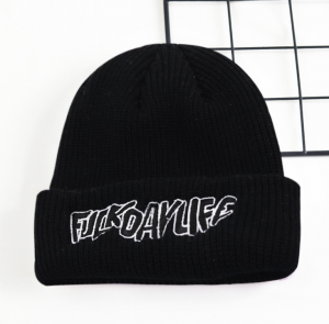 Promotional top quality beanie hat for cold winter