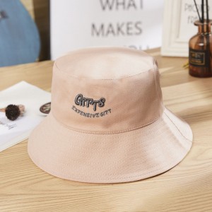 Custom Logo Design Women Summer Fisherman Excellent Quality Bucket Hat