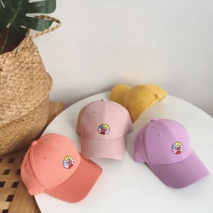 2022 Fashion 100% Cotton Promotional baseball cap for kids/chinldren