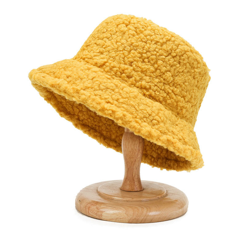 Fast delivery Combination Cap/Hat - Furry bucket hat kids furry bucket hats blue white unisex winter fuzzy terry furry bucket hat –  Wangjie