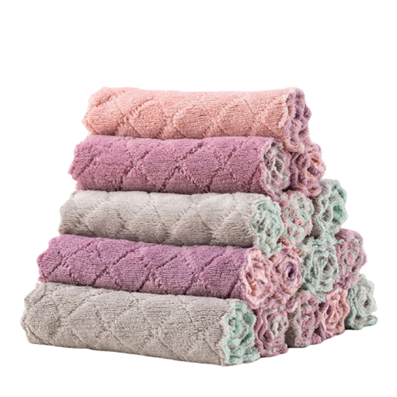 2021 High quality Microfiber Cleaning Towel - microfiber kitchen towels  –  Wangjie