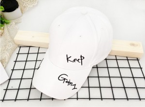 Professional custom made cotton twill 6 panel structured sports baseball cap