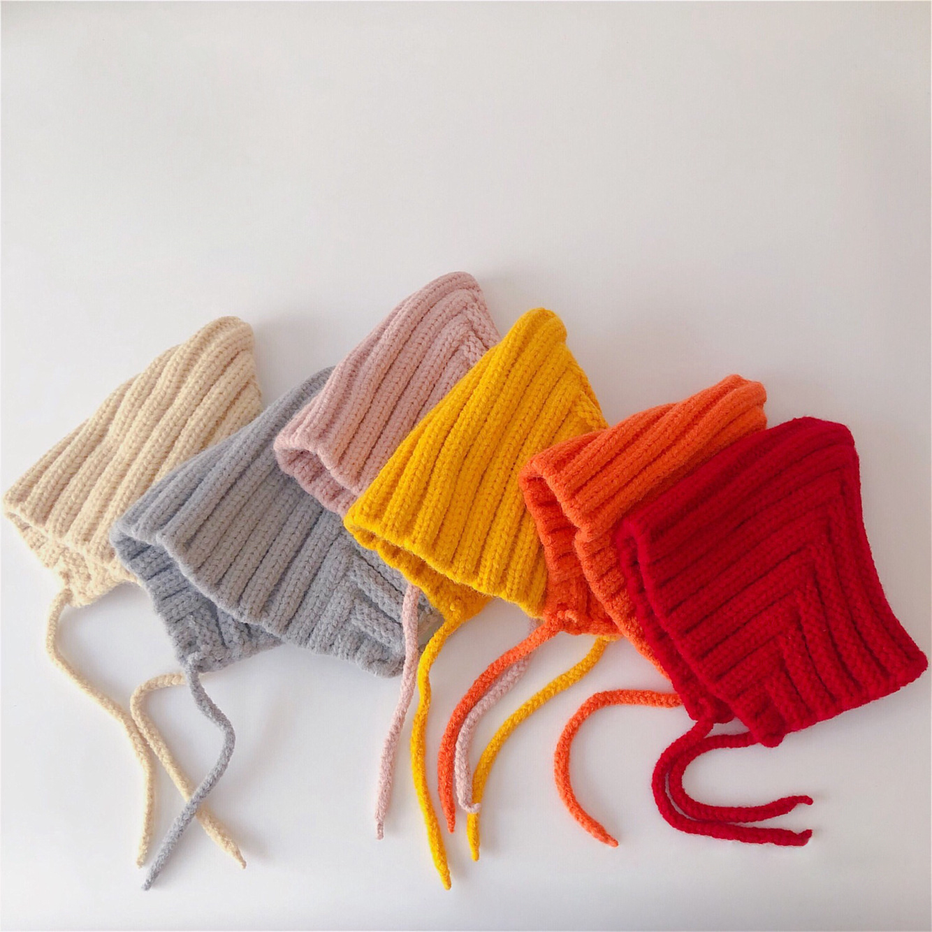 Low price for 100% Acrylic Hat - Cute Children Earflap Knit Beanie hat  –  Wangjie