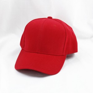 Wholesale Cheap baseball caps Solid color Polyester sport cap