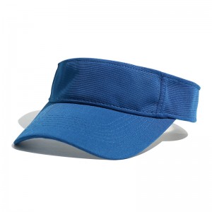 Wholesale cheap cotton custom visor hat