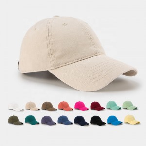 Wholesale Color Custom Logo 2022 Fashion Cotton Dad Baseball Cap