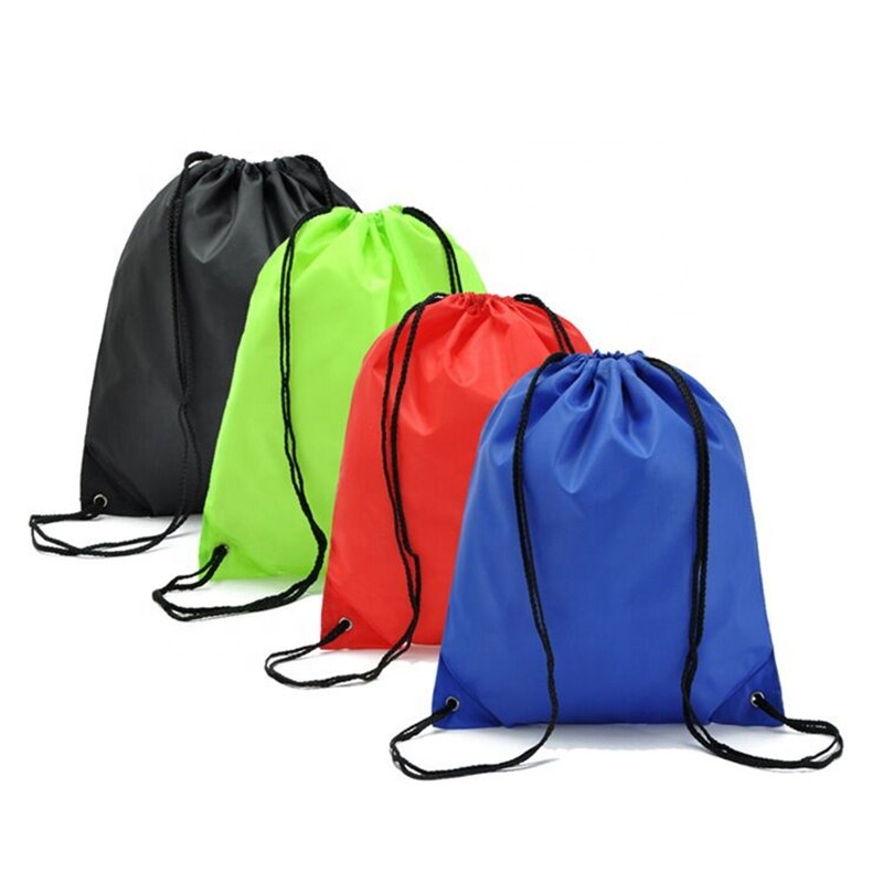 Hot New Products Non Woven Bag – 190T bag, drawstring bag –  Wangjie