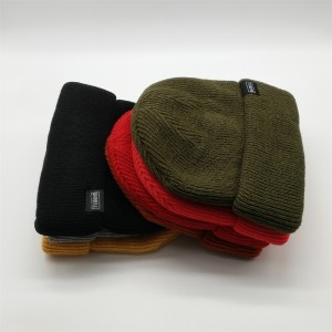 Wholesale Custom Colorful Winter Hat  Beanies knitted hat