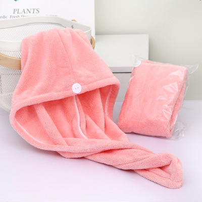China Cheap price Kitchen Towel - Drying Dry Cap Hair Towel for Women  –  Wangjie