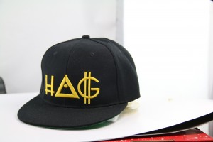 china hot sale Custom 6 Panel Flat brim Embroidery Logo Hats Snapback Cap