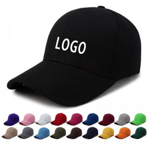 Custom Embroidery Printing Logo Fitted Unisex Baseball Sports Cap Hat