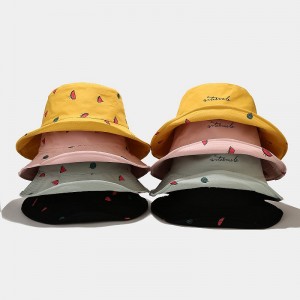 Summer Reversable Bucket Hat for Women