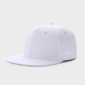 Promotional Wholesale Blank Snapback Baseball Cap Flat Brim Hats Flat Bill Caps