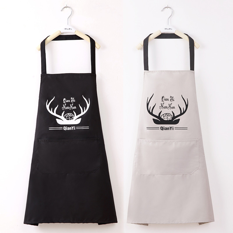 Discountable price  Blank Apron  -  cotton kitchen apron –  Wangjie