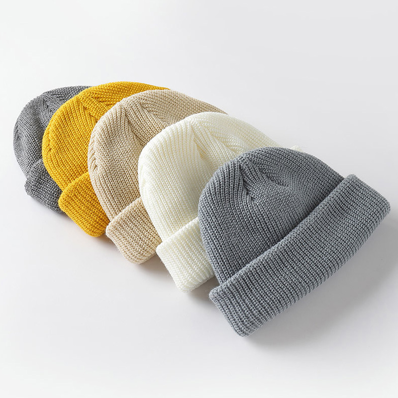 100% Original Factory Polar Fleece Cap - Winter Knitted Beanie Hats  –  Wangjie