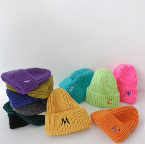 Wholesale Kids winter beanie hat/ children warm beanie hat
