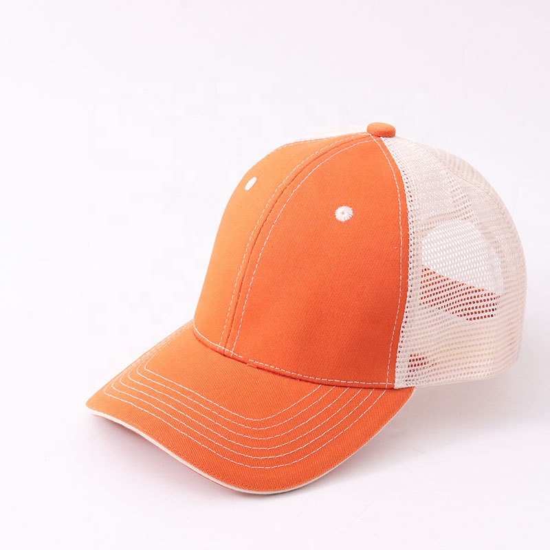 Factory wholesale  Knit Hat With Cuff  - Cotton mesh cap  –  Wangjie