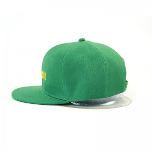 New Fashion cotton fabric personalized 3d puff embroidery custom outdoor snapback sports caps