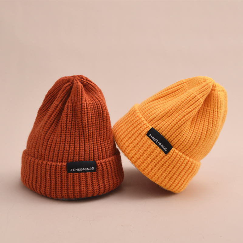 Low price for 100% Acrylic Hat - custom patch knitting winter beanies hats –  Wangjie