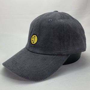 wholesale custom embroidery corduroy dad hats