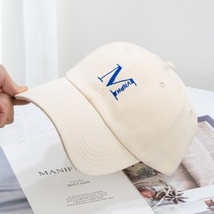 Personality M letter hat women’s spring and summer sun hat men’s casual baseball cap street wild peaked cap Korean fashion hat