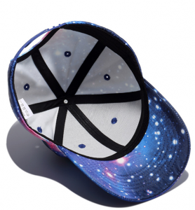 Starry sky hiphop cap