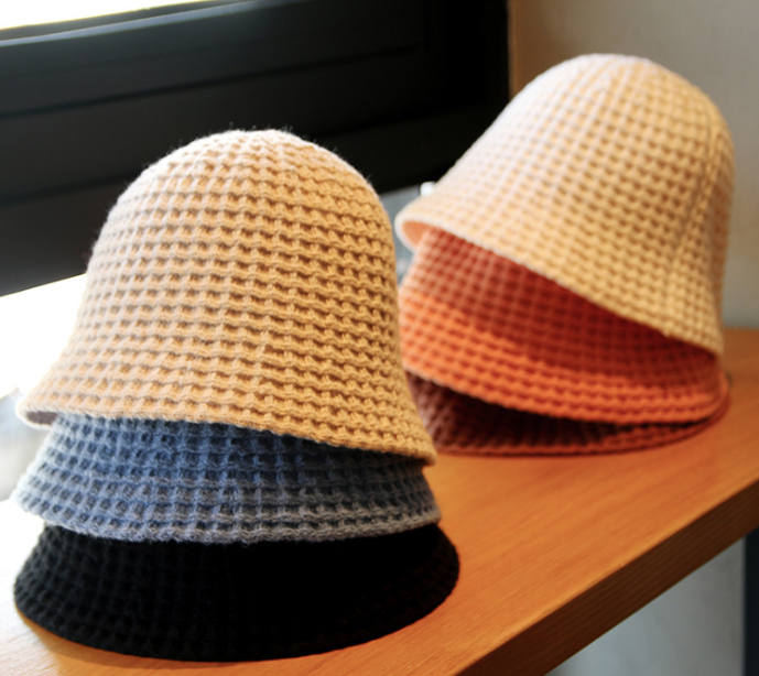 Good Quality Warm Polar Fleece Cap With Pom Pom - Promotion Knit Hat –  Wangjie