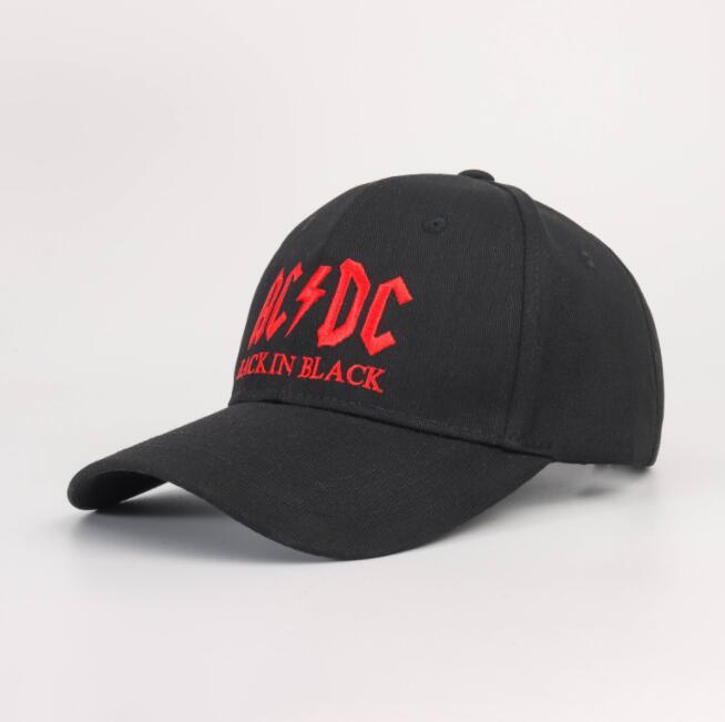 Cheap PriceList for Printing Cap/Hat - Men’s and women’s letter embroidery ACDC cap spring and autumn casual baseball cap –  Wangjie