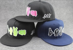 wholesale Autumn and winter new cross finger cap hip-hop trend flat brim adjustment cap hip-hop baseball cap