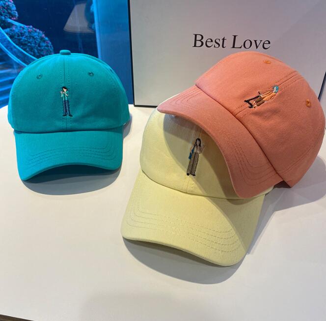 Hot New Products Blank Cap/Hat - 2022 hat female spring and autumn embroidered baseball cap men and women net red tide brand soft top peaked cap sunshade face small –  Wangjie