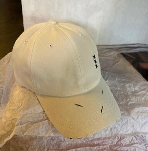 White hole peaked hat female spring and summer niche tide brand big face wide brim sunshade soft top long brim baseball cap