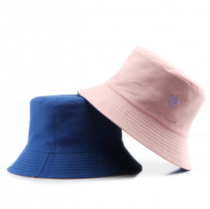 Outdoor sports and leisure sun protection sunshade couple sun hat Korean version Japanese fashion love embroidery double-sided fisherman hat