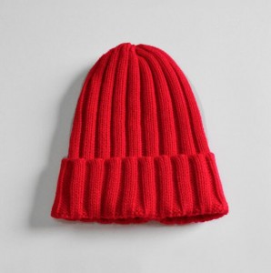 Children’s knitted hat parent-child simple autumn and winter new Korean fashion solid color boys and girls hats warm wool hats