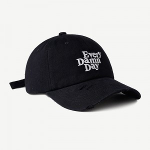 Custom embroidery logo dad hats, distressed baseball caps