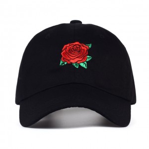 Factory wholesale  Female Cap/Hat Women Cap/Hat  -  6 Panel Cotton Customized Logo Embroidery Baseball Cap –  Wangjie