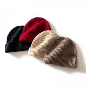 China Factory for  Polyester Canvas Cap  - Wholesale custom winter beanie hat  –  Wangjie