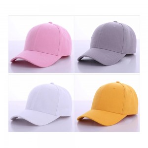 Good Quality  Knit Cap/Hat  - High quality solid color blank hat custom 6 panel sports baseball cap ,Basic Cap –  Wangjie