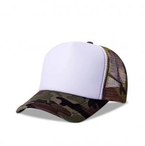 Classic Mesh Adjustable Plain Blank Trucker Cap Hat