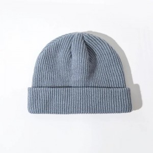 Wholesale Price  Bob Hat  - Fashion Scolid Color Soft Custom Jacquard Beanie Hat For Women –  Wangjie