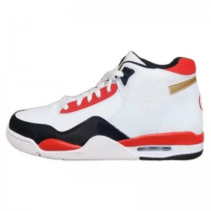 Flight Legacy White Red Black Gold Track Shoes High School