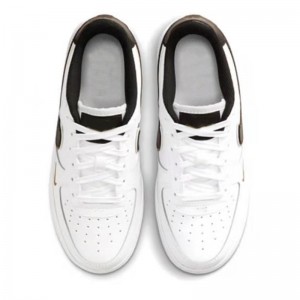 Air Force 1 LV8 White Metallic Gold Casual Shoes Like Converse