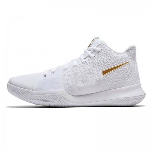 Kyrie 3 Finals White Gold Trainer Shoes Sports Direct Who Is Kyrie Shoes